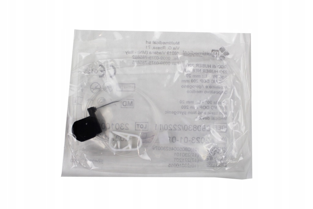 Igła Hubera standardowa 22G 20 mm